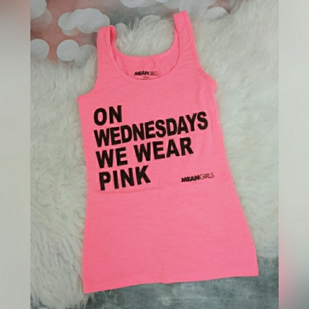 "ON WED WE WEAR PINK" top